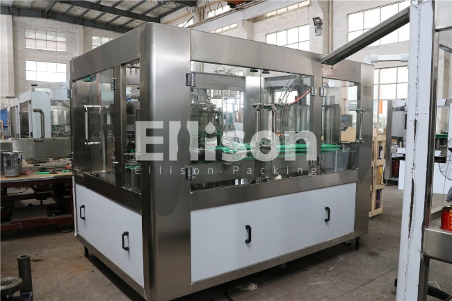 Small Speed Aluminum Iron Pet Tin Can Soft Drink Washing / Filling / Seaming Machine for Beer /Wine /Juice / Sparking Soda Water / Can Capping Equipment