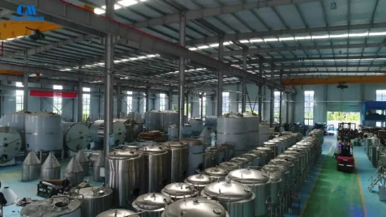 Cassman 1000L 2000L 3000L Brewhouse System Equipamento para fabricação de cerveja Microcervejaria
