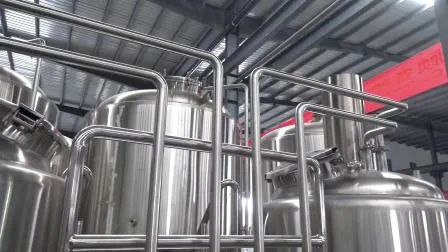 Equipamento personalizado para cervejaria de cervejaria 300L 500L 1000 litros Equipamento para fabricação de cerveja fresca