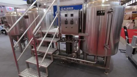 Equipamento elétrico para fabricação de cerveja para restaurante 1000L